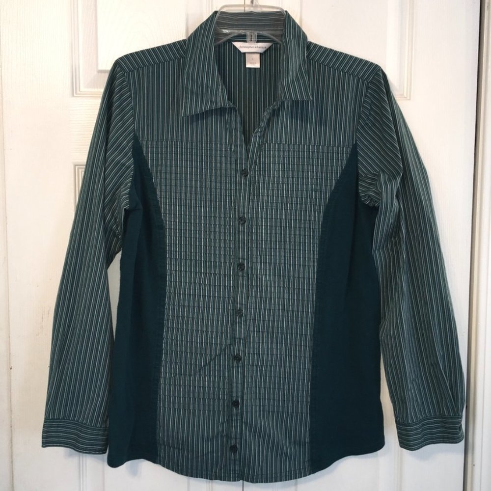 Christopher & Banks Button Down Blouse - Picture 1 of 7